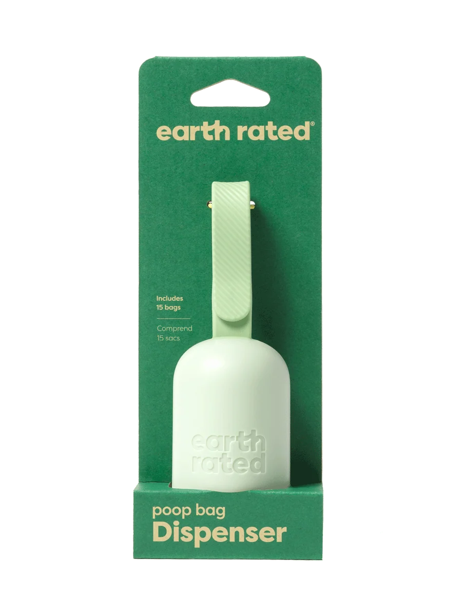 Poop Bag Dispenser with 15 Bags