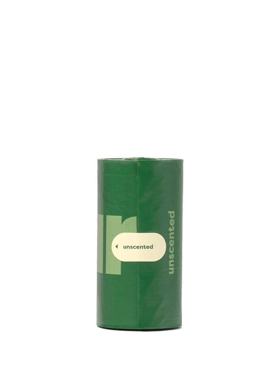 Poop Bag Dispenser with 15 Bags
