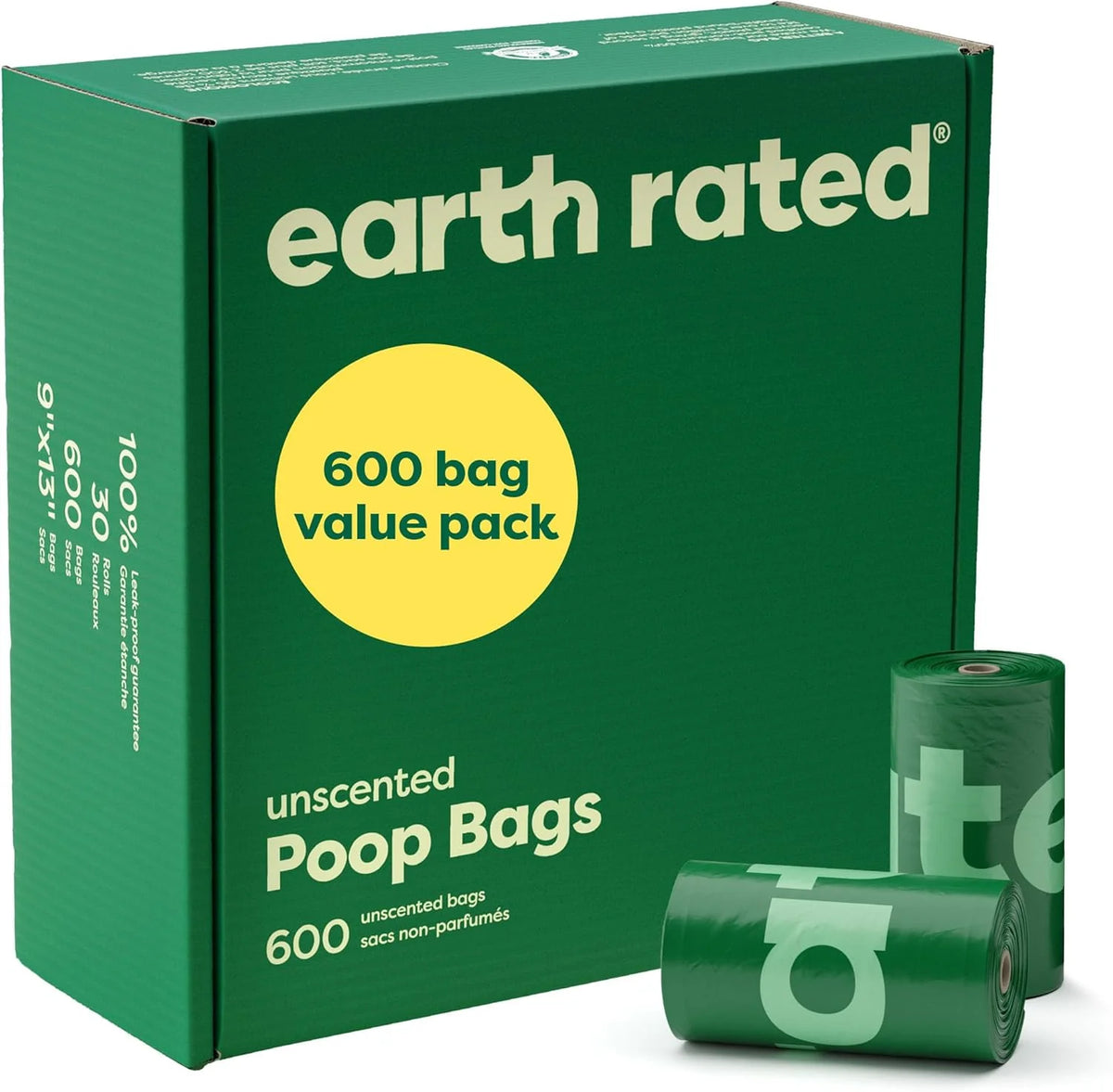 Dog Poop Bag Refill Rolls – Leak-Proof, Extra Strong