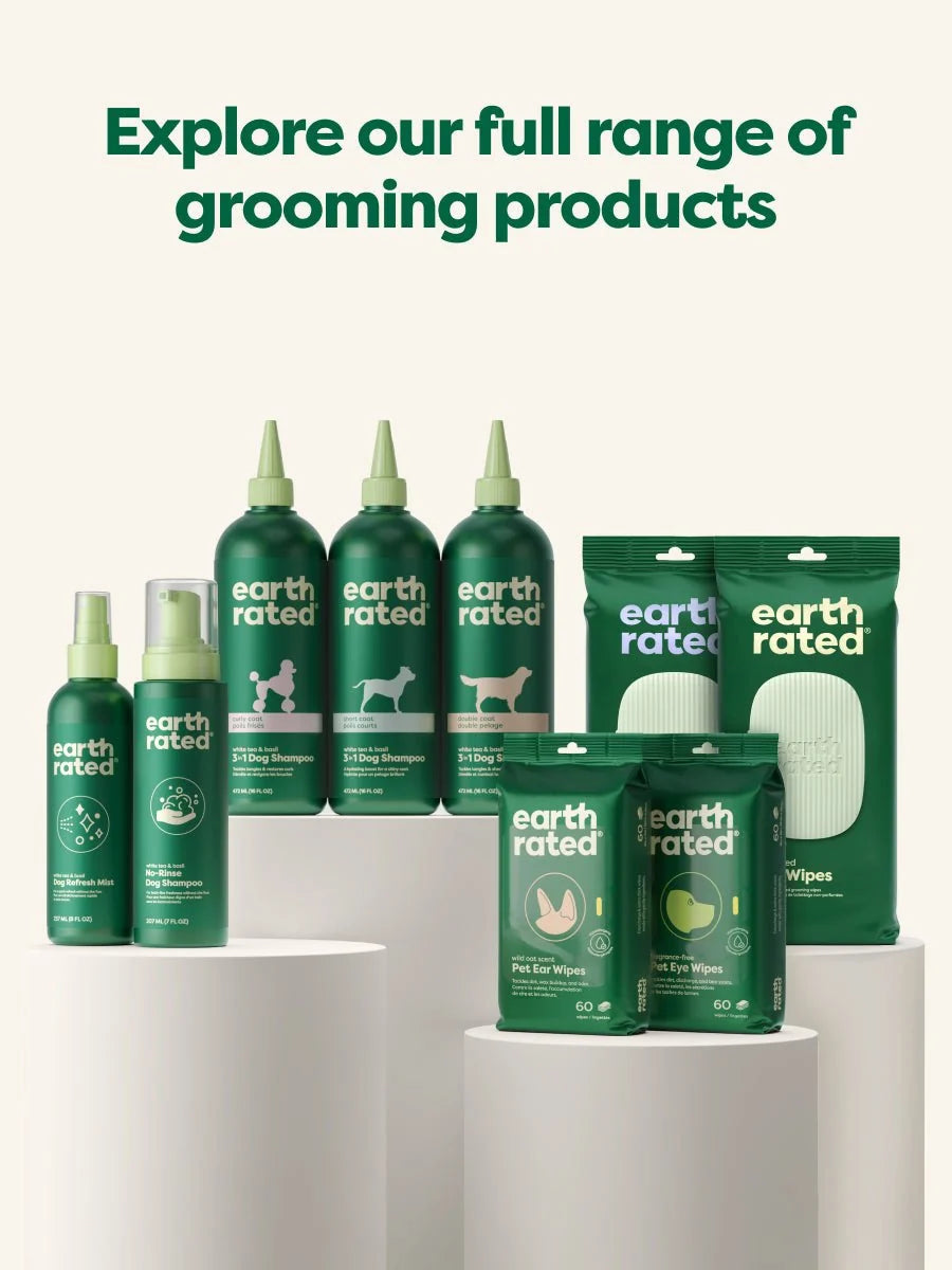 No-Rinse Dog Shampoo - Waterless Foam Cleanser For All Coats