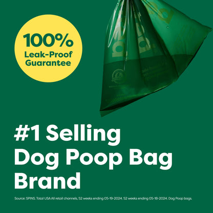 Dog Poop Bag Refill Rolls – Leak-Proof, Extra Strong