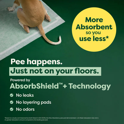 7 Count Trial Pack - Max Absorbency Pee Pads With AbsorbShield™+ Technology