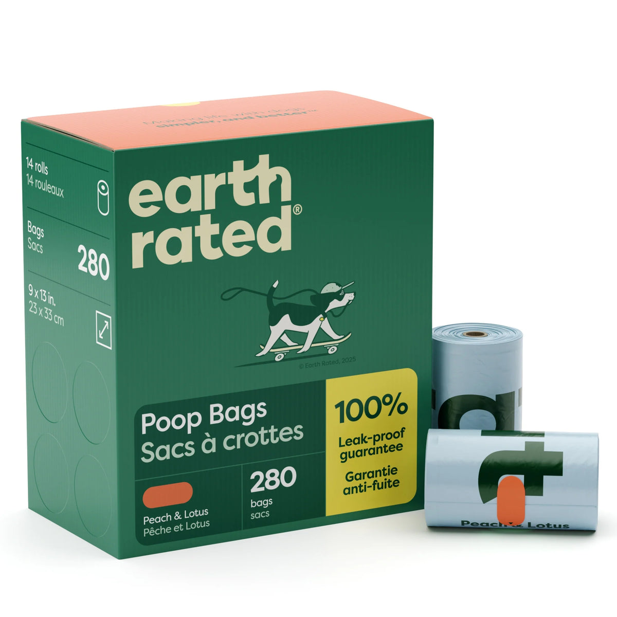 Dog Poop Bag Refill Rolls – Leak-Proof, Extra Strong
